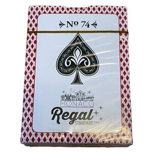 Regal Monaco Casino Standard Playing Cards - New / Sealed